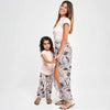 <span class="grassetto"> PANTALONI </span> alla Turca Satin Floreale Cipria Girl